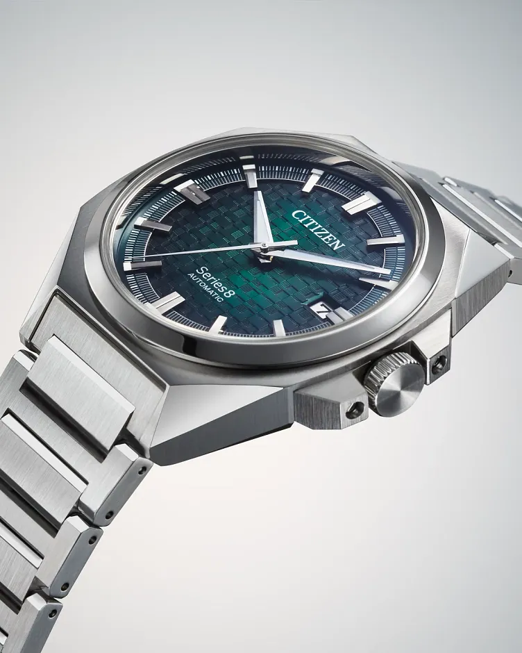 Series8 831 Green Dial Stainless Steel Bracelet NB6050-51W | CITIZEN Series8 831 Green Dial Stainless Steel Bracelet NB6050-51W | CITIZEN